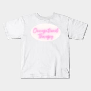 Occupational Therapy Pink Kids T-Shirt